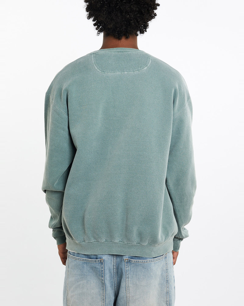 Vintage, 90s, Westhampton, Beach, Sweatshirt, The Real Deal, size large, colour Green, newtown, sydney, australia, thrift store, opshop, preloved, secondhand, sustainable, retro, antique, 70s, 80s, 90s, 2000s, 00s, fashion, clothing, streetwear, trendy, garment, style, boutique, store, shop, archive, sale, cheap, best, top, Sweats and hoodies