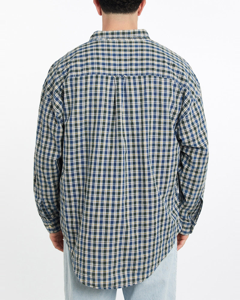 Vintage, 90s, Chaps, Ralph, Lauren, Button, Up, Shirt, The Real Deal, size double extra large, colour Multicolour, newtown, sydney, australia, thrift store, opshop, preloved, secondhand, sustainable, retro, antique, 70s, 80s, 90s, 2000s, 00s, fashion, clothing, streetwear, trendy, garment, style, boutique, store, shop, archive, sale, cheap, best, top, Shirts