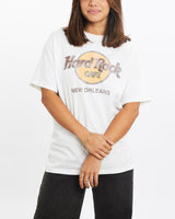 Vintage, 90s, Hard, Rock, Cafe, Tee, The Real Deal, size extra small, colour Grey, newtown, sydney, australia, thrift store, opshop, preloved, secondhand, sustainable, retro, antique, 70s, 80s, 90s, 2000s, 00s, fashion, clothing, streetwear, trendy, garment, style, boutique, store, shop, archive, sale, cheap, best, top, T-Shirts