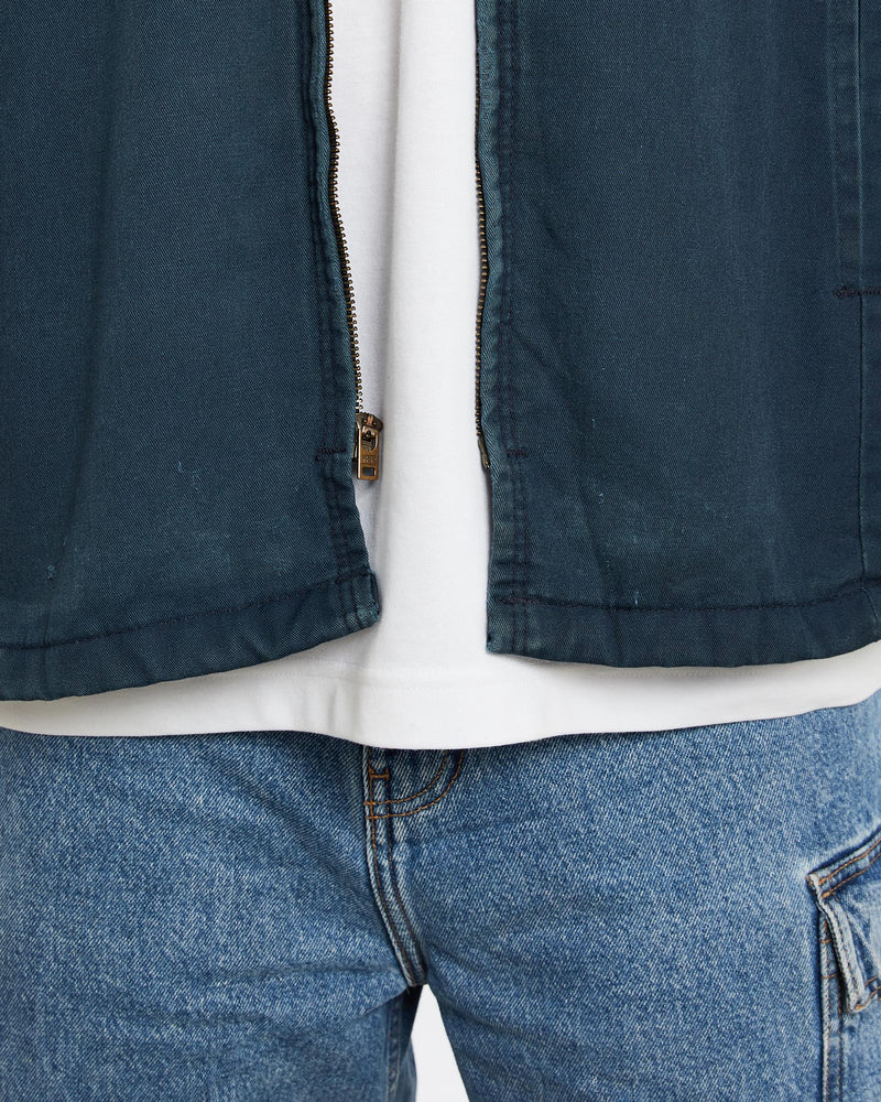 Vintage, Mechanic, Jacket, The Real Deal, size extra large, colour Blue, newtown, sydney, australia, thrift store, opshop, preloved, secondhand, sustainable, retro, antique, 70s, 80s, 90s, 2000s, 00s, fashion, clothing, streetwear, trendy, garment, style, boutique, store, shop, archive, sale, cheap, best, top, Jackets