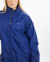 Vintage, Nike, Windbreaker, Jacket, The Real Deal, size medium, colour Navy, newtown, sydney, australia, thrift store, opshop, preloved, secondhand, sustainable, retro, antique, 70s, 80s, 90s, 2000s, 00s, fashion, clothing, streetwear, trendy, garment, style, boutique, store, shop, archive, sale, cheap, best, top, Jackets