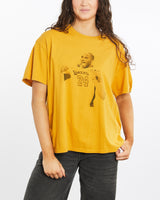 Vintage, NBA, Los, Angeles, Lakers, Kobe, Bryant, Tee, The Real Deal, size medium, colour Yellow, newtown, sydney, australia, thrift store, opshop, preloved, secondhand, sustainable, retro, antique, 70s, 80s, 90s, 2000s, 00s, fashion, clothing, streetwear, trendy, garment, style, boutique, store, shop, archive, sale, cheap, best, top, T-Shirts