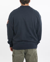 Vintage, NFL, Chicago, Bears, Quarter, Zip, Sweatshirt, The Real Deal, size large, colour Black, newtown, sydney, australia, thrift store, opshop, preloved, secondhand, sustainable, retro, antique, 70s, 80s, 90s, 2000s, 00s, fashion, clothing, streetwear, trendy, garment, style, boutique, store, shop, archive, sale, cheap, best, top, Sweats and hoodies