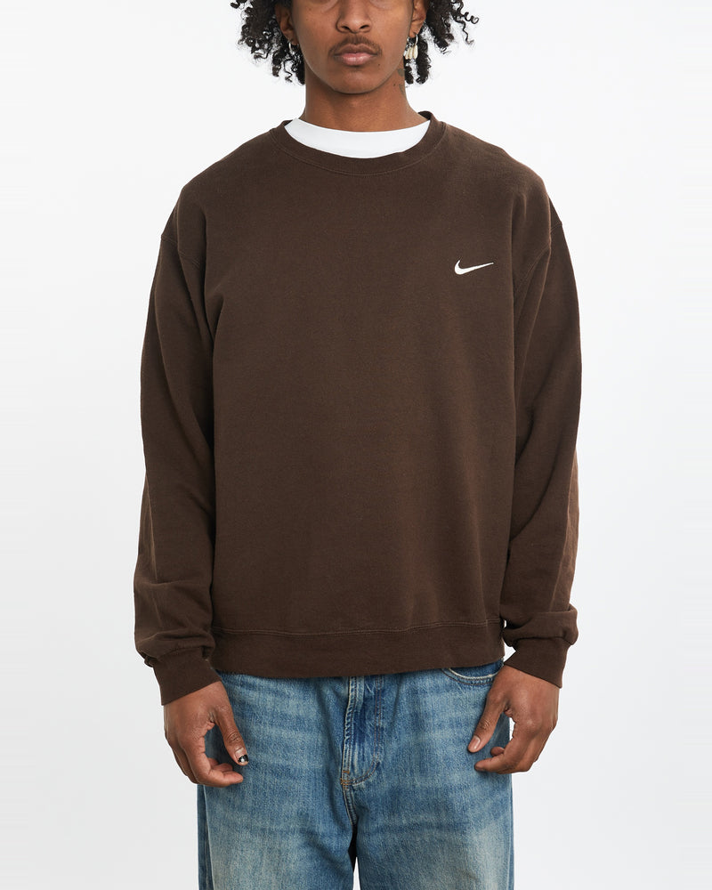 Vintage 90s Nike Sweatshirt <br>L , The Real Deal , newtown, sydney, australia, thrift store, opshop, preloved, secondhand, sustainable, retro, antique, 70s, 80s, 90s, 2000s, 00s, fashion, clothing, streetwear, trendy, garment, style, boutique, store, shop, archive, sale, cheap, best, top