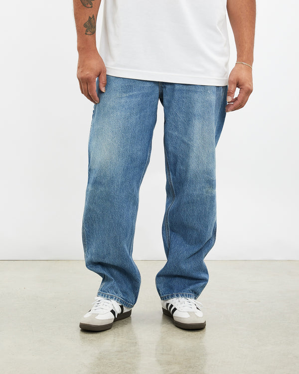 Vintage Carhartt Denim Jeans <br>38" , The Real Deal , newtown, sydney, australia, thrift store, opshop, preloved, secondhand, sustainable, retro, antique, 70s, 80s, 90s, 2000s, 00s, fashion, clothing, streetwear, trendy, garment, style, boutique, store, shop, archive, sale, cheap, best, top