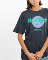 Vintage, 90s, Hard, Rock, Cafe, Tee, The Real Deal, size small, colour Black, newtown, sydney, australia, thrift store, opshop, preloved, secondhand, sustainable, retro, antique, 70s, 80s, 90s, 2000s, 00s, fashion, clothing, streetwear, trendy, garment, style, boutique, store, shop, archive, sale, cheap, best, top, T-Shirts