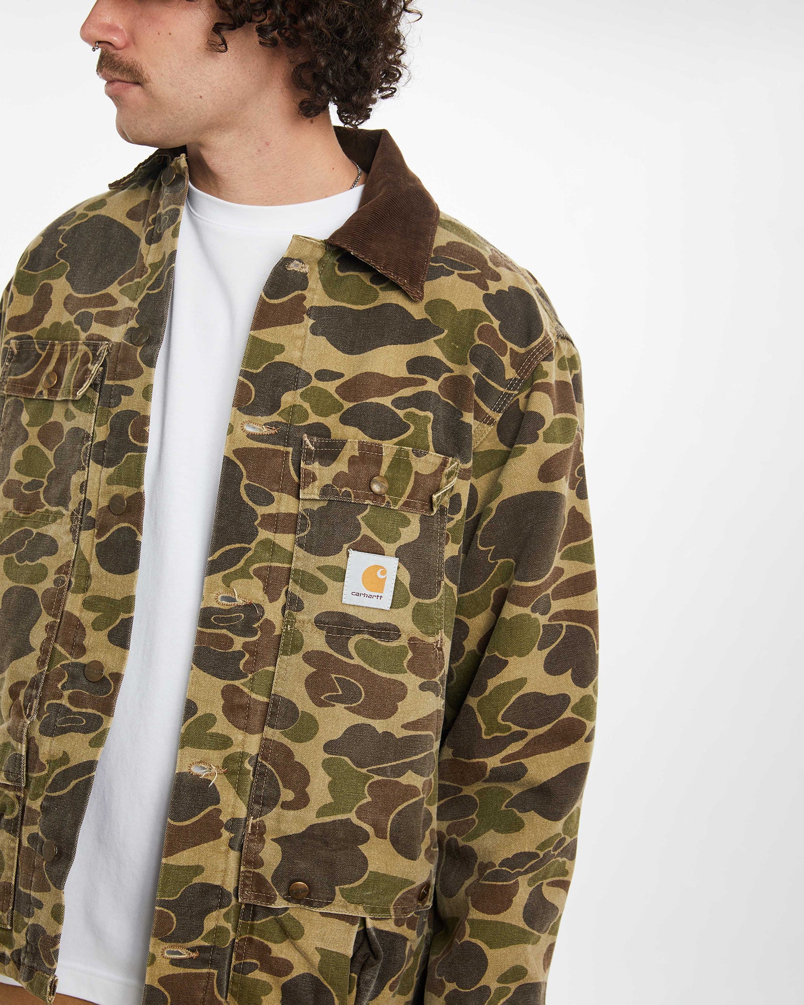 Camouflage Vintage Duck Hunting Jacket Vintage Duck Hunting Camo