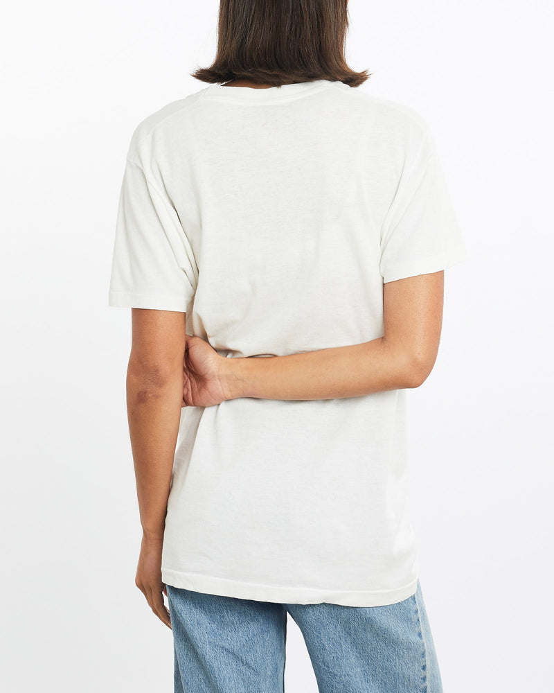 Vintage, 1991, NHL, Pittsburgh, Penguins, Tee, The Real Deal, size small, colour White, newtown, sydney, australia, thrift store, opshop, preloved, secondhand, sustainable, retro, antique, 70s, 80s, 90s, 2000s, 00s, fashion, clothing, streetwear, trendy, garment, style, boutique, store, shop, archive, sale, cheap, best, top, T-Shirts