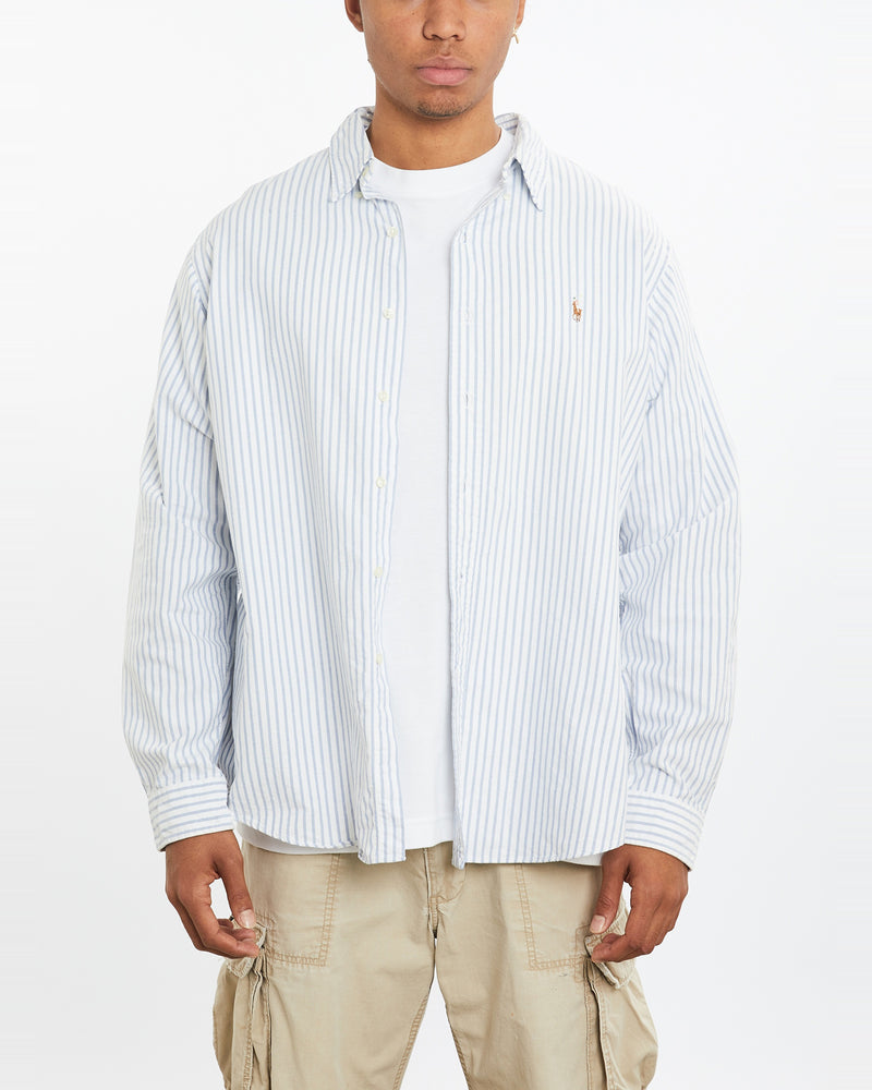 Vintage 90s Polo Ralph Lauren Button Up Shirt <br>XL , The Real Deal , newtown, sydney, australia, thrift store, opshop, preloved, secondhand, sustainable, retro, antique, 70s, 80s, 90s, 2000s, 00s, fashion, clothing, streetwear, trendy, garment, style, boutique, store, shop, archive, sale, cheap, best, top