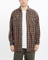 Vintage, 90s, Carhartt, Flannelette, Button, Up, Shirt, The Real Deal, size extra large, colour Multicolour, newtown, sydney, australia, thrift store, opshop, preloved, secondhand, sustainable, retro, antique, 70s, 80s, 90s, 2000s, 00s, fashion, clothing, streetwear, trendy, garment, style, boutique, store, shop, archive, sale, cheap, best, top, Shirts