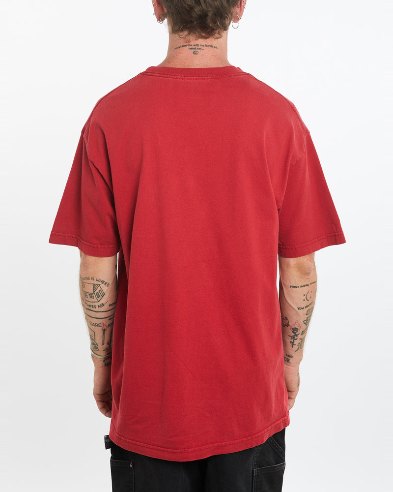 Vintage 90s Nike Athletics Tee <br>L , The Real Deal , newtown, sydney, australia, thrift store, opshop, preloved, secondhand, sustainable, retro, antique, 70s, 80s, 90s, 2000s, 00s, fashion, clothing, streetwear, trendy, garment, style, boutique, store, shop, archive, sale, cheap, best, top