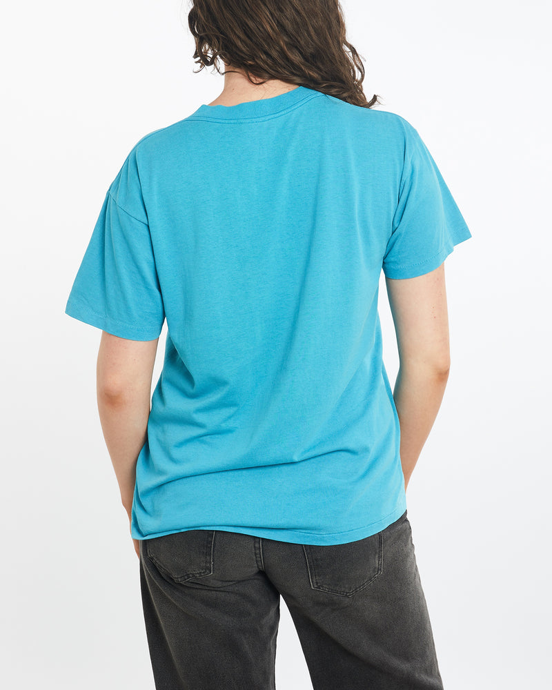 Vintage 90s SeaWorld Orca Wildlife Tee <br>M , The Real Deal , newtown, sydney, australia, thrift store, opshop, preloved, secondhand, sustainable, retro, antique, 70s, 80s, 90s, 2000s, 00s, fashion, clothing, streetwear, trendy, garment, style, boutique, store, shop, archive, sale, cheap, best, top