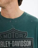 Vintage Harley Davidson Tee <br>XL , The Real Deal , newtown, sydney, australia, thrift store, opshop, preloved, secondhand, sustainable, retro, antique, 70s, 80s, 90s, 2000s, 00s, fashion, clothing, streetwear, trendy, garment, style, boutique, store, shop, archive, sale, cheap, best, top