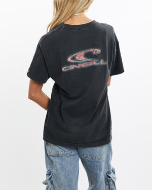 Vintage, O'Neill, Surf, Tee, The Real Deal, size extra small, colour Black, newtown, sydney, australia, thrift store, opshop, preloved, secondhand, sustainable, retro, antique, 70s, 80s, 90s, 2000s, 00s, fashion, clothing, streetwear, trendy, garment, style, boutique, store, shop, archive, sale, cheap, best, top, T-Shirts