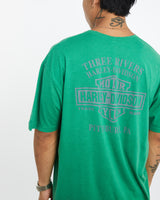 Vintage Harley Davidson Tee <br>XL , The Real Deal , newtown, sydney, australia, thrift store, opshop, preloved, secondhand, sustainable, retro, antique, 70s, 80s, 90s, 2000s, 00s, fashion, clothing, streetwear, trendy, garment, style, boutique, store, shop, archive, sale, cheap, best, top