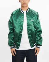 Vintage, 90s, Motor, Convoy', Satin, Bomber, Jacket, The Real Deal, size large, colour Green, newtown, sydney, australia, thrift store, opshop, preloved, secondhand, sustainable, retro, antique, 70s, 80s, 90s, 2000s, 00s, fashion, clothing, streetwear, trendy, garment, style, boutique, store, shop, archive, sale, cheap, best, top, Jackets