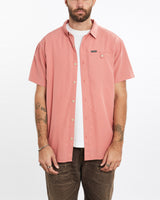 Vintage, Columbia, Short, Sleeve, Button, Up, Shirt, The Real Deal, size extra large, colour Orange, newtown, sydney, australia, thrift store, opshop, preloved, secondhand, sustainable, retro, antique, 70s, 80s, 90s, 2000s, 00s, fashion, clothing, streetwear, trendy, garment, style, boutique, store, shop, archive, sale, cheap, best, top, Shirts