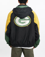 Vintage, 90s, NFL, Green, Bay, Packers, Jacket, The Real Deal, size extra large, colour Multicolour, newtown, sydney, australia, thrift store, opshop, preloved, secondhand, sustainable, retro, antique, 70s, 80s, 90s, 2000s, 00s, fashion, clothing, streetwear, trendy, garment, style, boutique, store, shop, archive, sale, cheap, best, top, Jackets