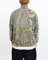 Vintage, 90s, Realtree, Camo, Sweatshirt, The Real Deal, size extra large, colour Brown, newtown, sydney, australia, thrift store, opshop, preloved, secondhand, sustainable, retro, antique, 70s, 80s, 90s, 2000s, 00s, fashion, clothing, streetwear, trendy, garment, style, boutique, store, shop, archive, sale, cheap, best, top, Sweats and hoodies