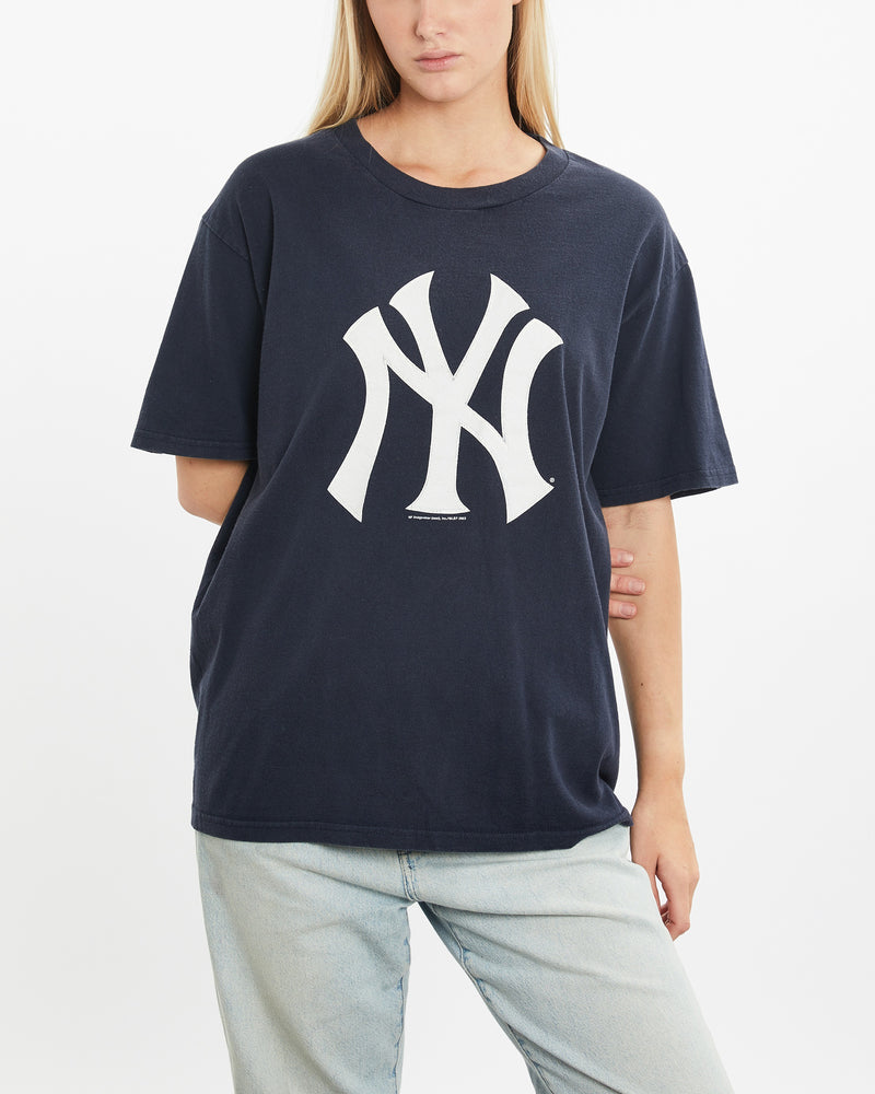 Vintage MLB New York Yankees Tee <br>M , The Real Deal , newtown, sydney, australia, thrift store, opshop, preloved, secondhand, sustainable, retro, antique, 70s, 80s, 90s, 2000s, 00s, fashion, clothing, streetwear, trendy, garment, style, boutique, store, shop, archive, sale, cheap, best, top