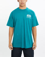 Vintage, 1999, Star, Wars, Episode, 1, KFC, Promo, Tee, The Real Deal, size large, colour Green, newtown, sydney, australia, thrift store, opshop, preloved, secondhand, sustainable, retro, antique, 70s, 80s, 90s, 2000s, 00s, fashion, clothing, streetwear, trendy, garment, style, boutique, store, shop, archive, sale, cheap, best, top, T-Shirts