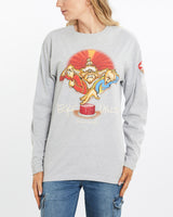 Vintage, Ecko, Unltd., Long, Sleeve, Tee, The Real Deal, size medium, colour Grey, newtown, sydney, australia, thrift store, opshop, preloved, secondhand, sustainable, retro, antique, 70s, 80s, 90s, 2000s, 00s, fashion, clothing, streetwear, trendy, garment, style, boutique, store, shop, archive, sale, cheap, best, top, T-Shirts