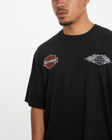 Vintage Harley Davidson Tee <br>XL , The Real Deal , newtown, sydney, australia, thrift store, opshop, preloved, secondhand, sustainable, retro, antique, 70s, 80s, 90s, 2000s, 00s, fashion, clothing, streetwear, trendy, garment, style, boutique, store, shop, archive, sale, cheap, best, top