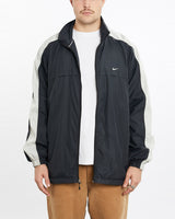 Vintage, Nike, Windbreaker, Jacket, The Real Deal, size extra large, colour Grey, newtown, sydney, australia, thrift store, opshop, preloved, secondhand, sustainable, retro, antique, 70s, 80s, 90s, 2000s, 00s, fashion, clothing, streetwear, trendy, garment, style, boutique, store, shop, archive, sale, cheap, best, top, Jackets