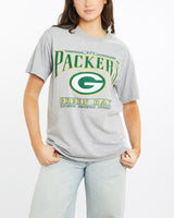 Vintage, 90s, NFL, Green, Bay, Packers, Tee, The Real Deal, size medium, colour Grey, newtown, sydney, australia, thrift store, opshop, preloved, secondhand, sustainable, retro, antique, 70s, 80s, 90s, 2000s, 00s, fashion, clothing, streetwear, trendy, garment, style, boutique, store, shop, archive, sale, cheap, best, top, T-Shirts