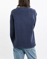 Vintage, Quiksilver, Surf, Sweatshirt, The Real Deal, size medium, colour Navy, newtown, sydney, australia, thrift store, opshop, preloved, secondhand, sustainable, retro, antique, 70s, 80s, 90s, 2000s, 00s, fashion, clothing, streetwear, trendy, garment, style, boutique, store, shop, archive, sale, cheap, best, top, Sweats and hoodies