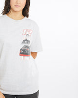 Vintage, Justin, Allgaier, NASCAR, Racing, Tee, The Real Deal, size medium, colour Grey, newtown, sydney, australia, thrift store, opshop, preloved, secondhand, sustainable, retro, antique, 70s, 80s, 90s, 2000s, 00s, fashion, clothing, streetwear, trendy, garment, style, boutique, store, shop, archive, sale, cheap, best, top, T-Shirts