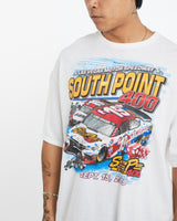 South Point Racing Tee <br>XXL , The Real Deal , newtown, sydney, australia, thrift store, opshop, preloved, secondhand, sustainable, retro, antique, 70s, 80s, 90s, 2000s, 00s, fashion, clothing, streetwear, trendy, garment, style, boutique, store, shop, archive, sale, cheap, best, top