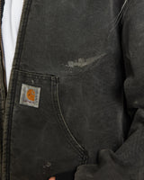 Vintage, 90s, Carhartt, Active', Jacket, The Real Deal, size small, colour Grey, newtown, sydney, australia, thrift store, opshop, preloved, secondhand, sustainable, retro, antique, 70s, 80s, 90s, 2000s, 00s, fashion, clothing, streetwear, trendy, garment, style, boutique, store, shop, archive, sale, cheap, best, top, Jackets