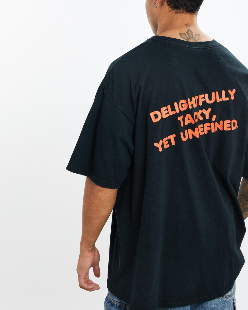 Vintage, 90s, Hooters, Tee, The Real Deal, size extra large, colour Black, newtown, sydney, australia, thrift store, opshop, preloved, secondhand, sustainable, retro, antique, 70s, 80s, 90s, 2000s, 00s, fashion, clothing, streetwear, trendy, garment, style, boutique, store, shop, archive, sale, cheap, best, top, T-Shirts