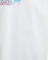 South Point Racing Tee <br>XXL , The Real Deal , newtown, sydney, australia, thrift store, opshop, preloved, secondhand, sustainable, retro, antique, 70s, 80s, 90s, 2000s, 00s, fashion, clothing, streetwear, trendy, garment, style, boutique, store, shop, archive, sale, cheap, best, top