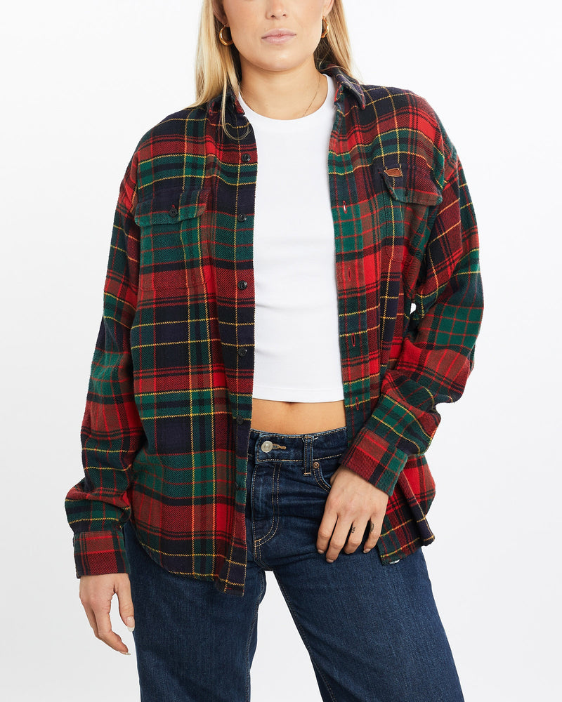 Vintage, Polo, Ralph, Lauren, Flannelette, Button, Up, Shirt, The Real Deal, size medium, colour Multicolour, newtown, sydney, australia, thrift store, opshop, preloved, secondhand, sustainable, retro, antique, 70s, 80s, 90s, 2000s, 00s, fashion, clothing, streetwear, trendy, garment, style, boutique, store, shop, archive, sale, cheap, best, top, Shirts