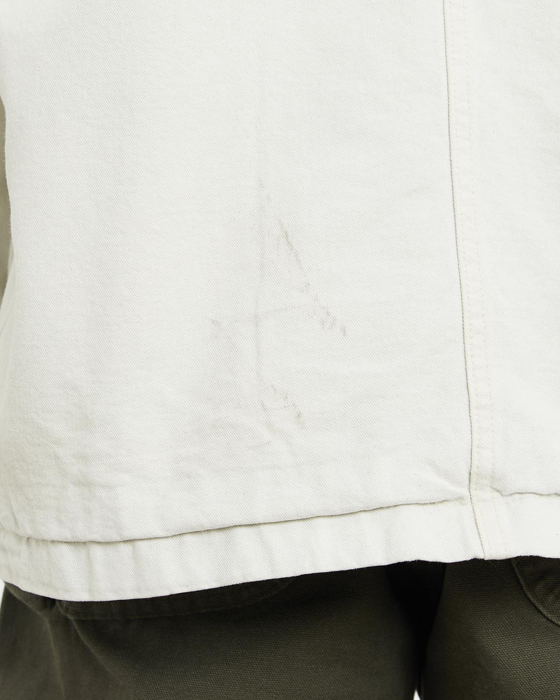 Vintage, Dickies, Flannel, Lined, Jacket, The Real Deal, size large, colour Beige, newtown, sydney, australia, thrift store, opshop, preloved, secondhand, sustainable, retro, antique, 70s, 80s, 90s, 2000s, 00s, fashion, clothing, streetwear, trendy, garment, style, boutique, store, shop, archive, sale, cheap, best, top, Jackets