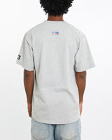 Vintage, 90s, NFL, Jacksonville, Jaguars, Tee, The Real Deal, size large, colour Grey, newtown, sydney, australia, thrift store, opshop, preloved, secondhand, sustainable, retro, antique, 70s, 80s, 90s, 2000s, 00s, fashion, clothing, streetwear, trendy, garment, style, boutique, store, shop, archive, sale, cheap, best, top, T-Shirts