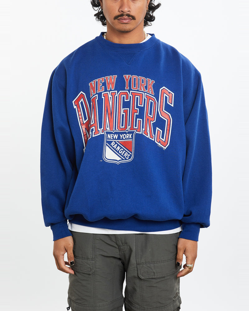 Vintage 90s NHL New York Rangers Sweatshirt L
