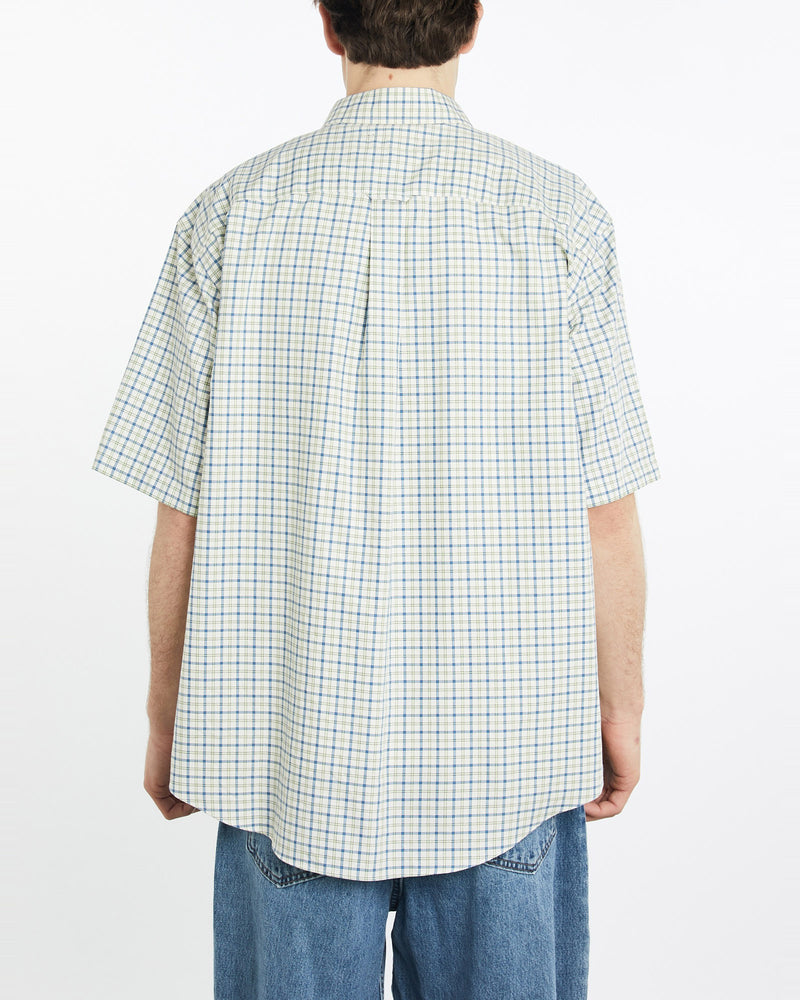 Vintage, 90s, Polo, Ralph, Lauren, Short, Sleeve, Button, Up, Shirt, The Real Deal, size extra large, colour Multicolour, newtown, sydney, australia, thrift store, opshop, preloved, secondhand, sustainable, retro, antique, 70s, 80s, 90s, 2000s, 00s, fashion, clothing, streetwear, trendy, garment, style, boutique, store, shop, archive, sale, cheap, best, top, Shirts