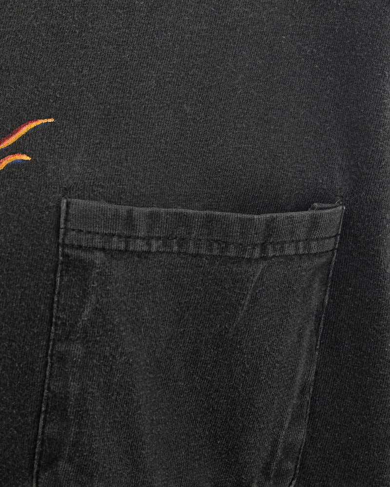 Vintage, Harley, Davidson, Tee, The Real Deal, size small, colour Black, newtown, sydney, australia, thrift store, opshop, preloved, secondhand, sustainable, retro, antique, 70s, 80s, 90s, 2000s, 00s, fashion, clothing, streetwear, trendy, garment, style, boutique, store, shop, archive, sale, cheap, best, top, T-Shirts