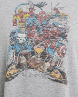 Vintage, Marvel, Super, Hero, Tee, The Real Deal, size medium, colour Grey, newtown, sydney, australia, thrift store, opshop, preloved, secondhand, sustainable, retro, antique, 70s, 80s, 90s, 2000s, 00s, fashion, clothing, streetwear, trendy, garment, style, boutique, store, shop, archive, sale, cheap, best, top, T-Shirts