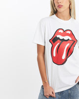 Vintage, The, Rolling, Stones, Tee, The Real Deal, size extra small, colour White, newtown, sydney, australia, thrift store, opshop, preloved, secondhand, sustainable, retro, antique, 70s, 80s, 90s, 2000s, 00s, fashion, clothing, streetwear, trendy, garment, style, boutique, store, shop, archive, sale, cheap, best, top, T-Shirts