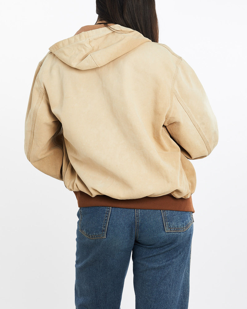 Vintage, 90s, Carhartt, Active', Jacket, The Real Deal, size medium, colour Brown, newtown, sydney, australia, thrift store, opshop, preloved, secondhand, sustainable, retro, antique, 70s, 80s, 90s, 2000s, 00s, fashion, clothing, streetwear, trendy, garment, style, boutique, store, shop, archive, sale, cheap, best, top, Jackets