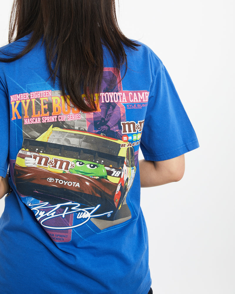 Vintage NASCAR Racing M&M's Tee <br>S , The Real Deal , newtown, sydney, australia, thrift store, opshop, preloved, secondhand, sustainable, retro, antique, 70s, 80s, 90s, 2000s, 00s, fashion, clothing, streetwear, trendy, garment, style, boutique, store, shop, archive, sale, cheap, best, top