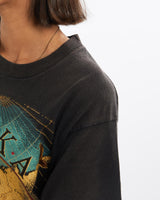 Vintage, Alaska, Tee, The Real Deal, size small, colour Black, newtown, sydney, australia, thrift store, opshop, preloved, secondhand, sustainable, retro, antique, 70s, 80s, 90s, 2000s, 00s, fashion, clothing, streetwear, trendy, garment, style, boutique, store, shop, archive, sale, cheap, best, top, T-Shirts