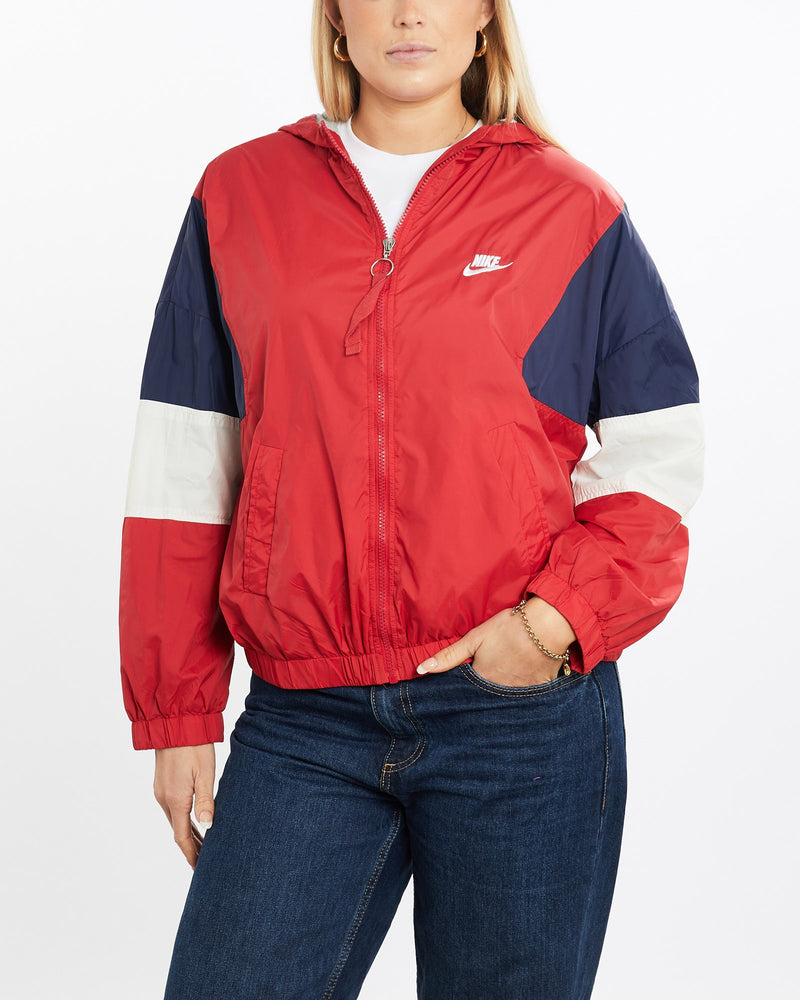 Vintage, 90s, Nike, Windbreaker, Jacket, The Real Deal, size small, colour Multicolour, newtown, sydney, australia, thrift store, opshop, preloved, secondhand, sustainable, retro, antique, 70s, 80s, 90s, 2000s, 00s, fashion, clothing, streetwear, trendy, garment, style, boutique, store, shop, archive, sale, cheap, best, top, Jackets