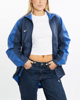 Vintage, 90s, Nike, Windbreaker, Jacket, The Real Deal, size medium, colour Navy, newtown, sydney, australia, thrift store, opshop, preloved, secondhand, sustainable, retro, antique, 70s, 80s, 90s, 2000s, 00s, fashion, clothing, streetwear, trendy, garment, style, boutique, store, shop, archive, sale, cheap, best, top, Jackets