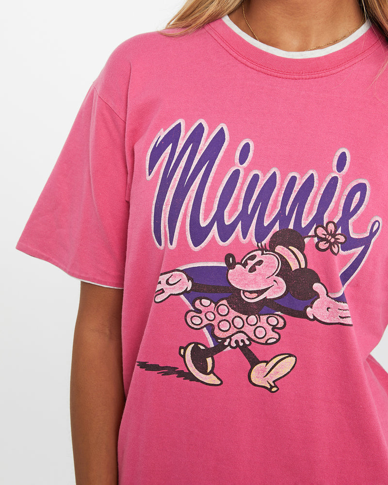 Vintage 90s Disney Minnie Mouse Tee <br>XS , The Real Deal , newtown, sydney, australia, thrift store, opshop, preloved, secondhand, sustainable, retro, antique, 70s, 80s, 90s, 2000s, 00s, fashion, clothing, streetwear, trendy, garment, style, boutique, store, shop, archive, sale, cheap, best, top