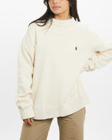 Vintage 90s Ralph Lauren Polo Sport Mock Neck Sweatshirt <br>S , The Real Deal , newtown, sydney, australia, thrift store, opshop, preloved, secondhand, sustainable, retro, antique, 70s, 80s, 90s, 2000s, 00s, fashion, clothing, streetwear, trendy, garment, style, boutique, store, shop, archive, sale, cheap, best, top